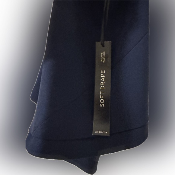 🩷💥 White House Black Market Navy Blue Cropped Blazer NWT 💥🩷 Great Buy - Picture 3 of 6